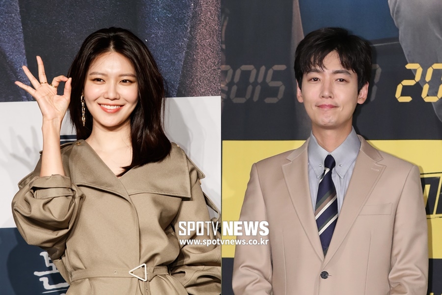 ▲ 최수영(왼쪽)과 정경호. ⓒ곽혜미 기자