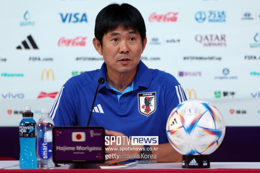 ▲ 모리야스 하지메 일본 축구 대표팀 감독