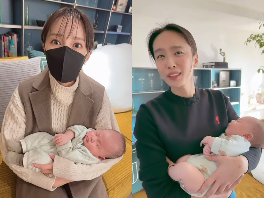 박정아X아유미X서효림까지…전혜빈 子 보러 ★총출동
