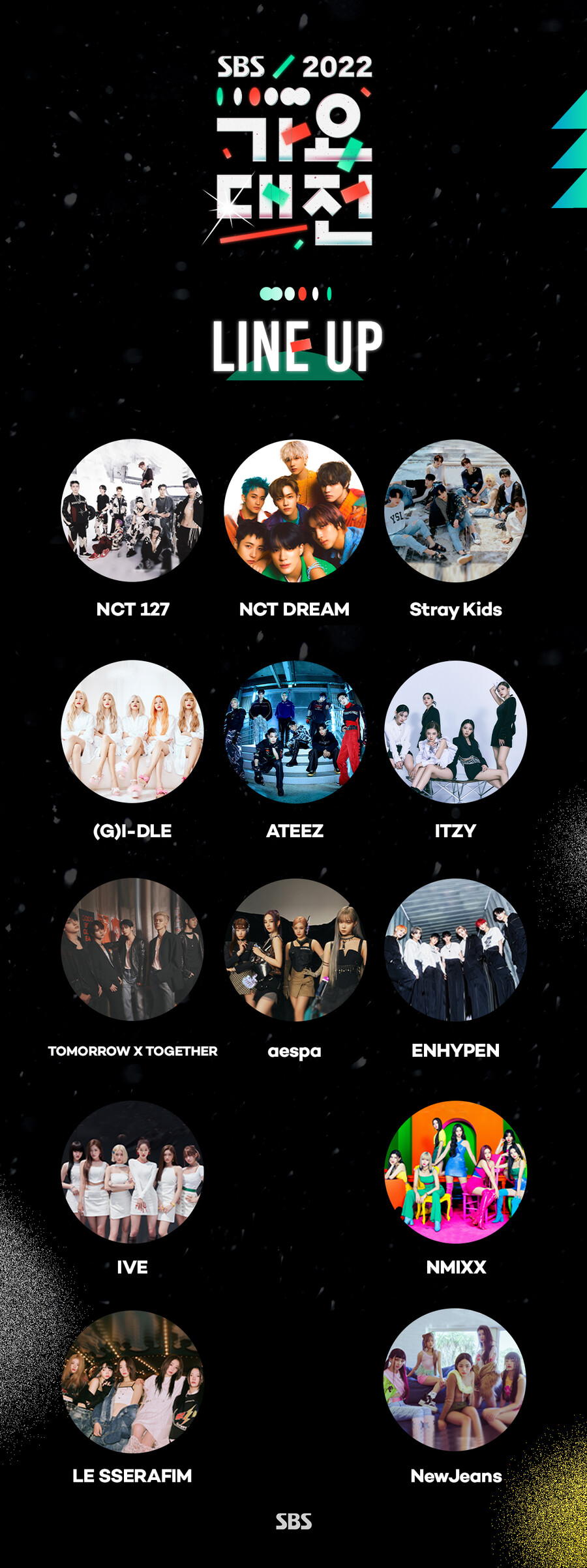 '2022 SBS 가요대전', NCT127→아이브 합류…키X차은우X안유진 MC