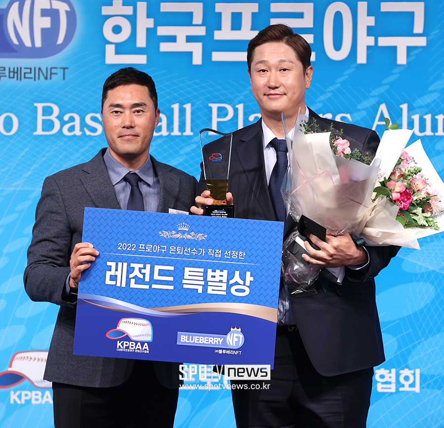 ▲ 조성환 이대호 ⓒ곽혜미 기자