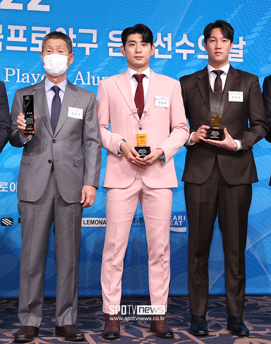 ▲ 김성근 감독 이정후 안우진 ⓒ곽혜미 기자