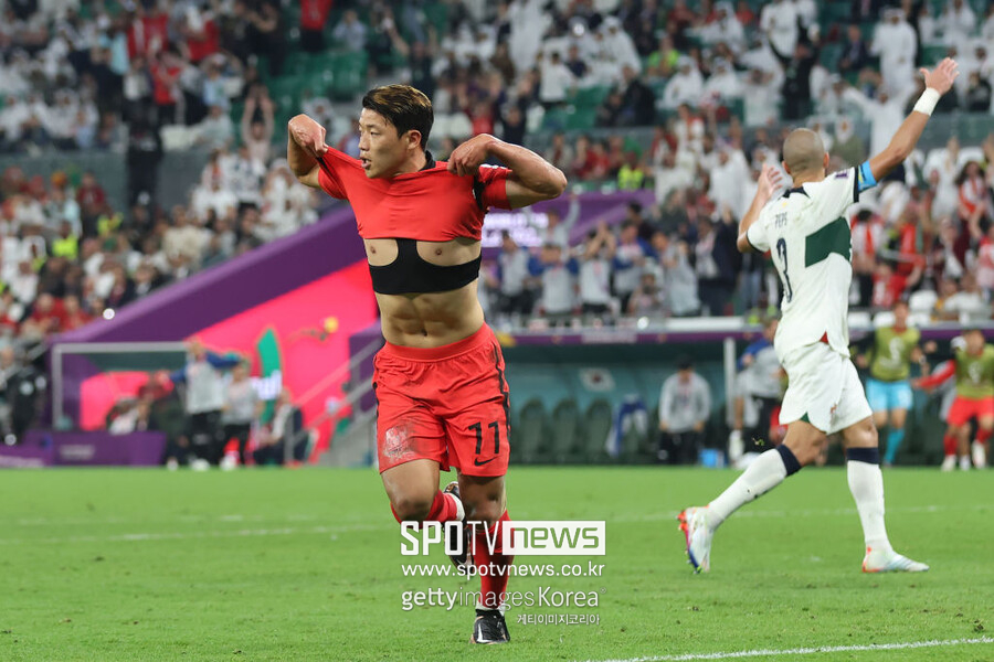 ▲ 카타르월드컵 첫 경기에서 투입 이유를 증명한 황희찬.