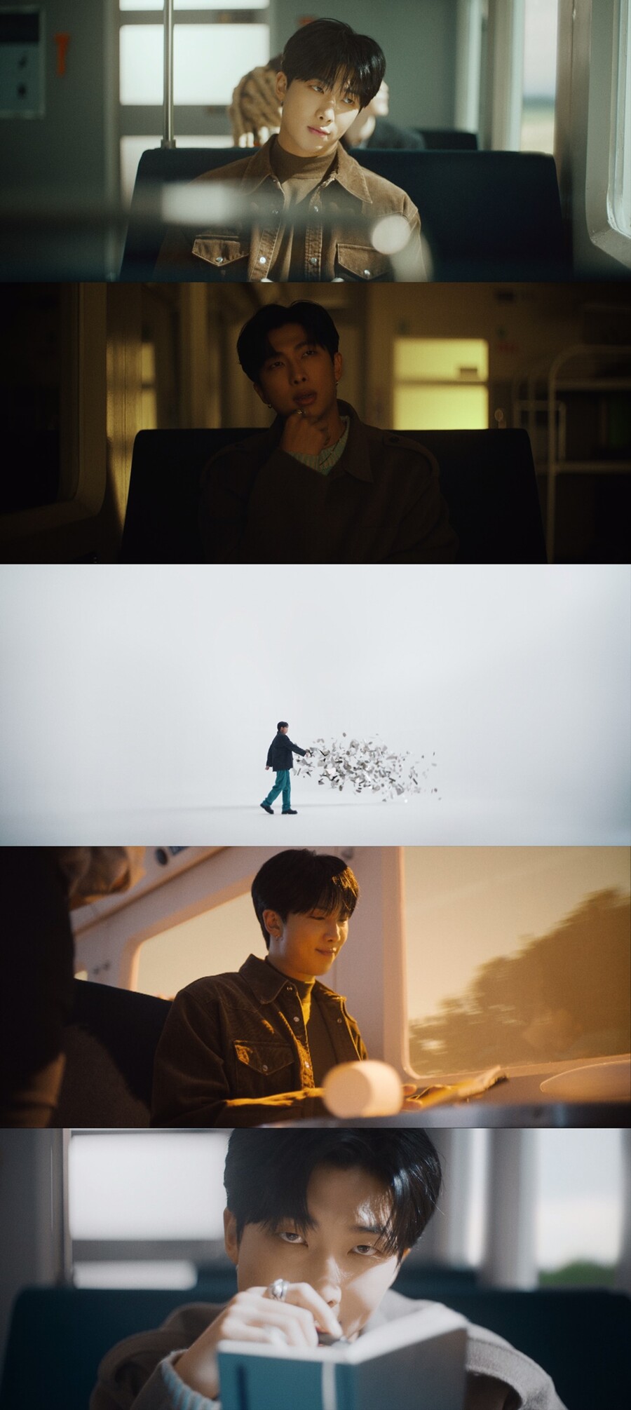 ▲ 방탄소년단 RM '스틸 라이프' 뮤직비디오 갈무리. 제공ㅣ빅히트뮤직