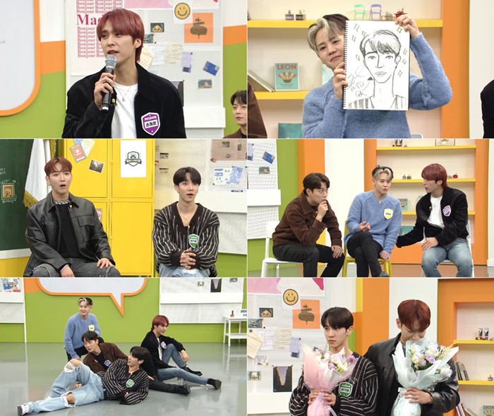 하이라이트, '아돌라스쿨3' 방학 전 마지막 게스트…그림 실력→팀워크 과시