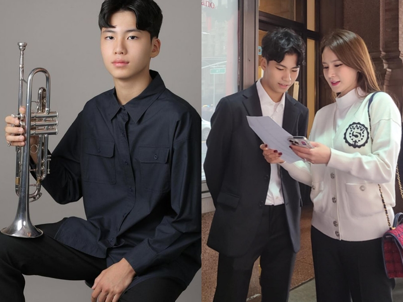 안정환 아들 리환, 최연소 트럼펫 연주자로 美 카네기홀 입성…"늠름하다"