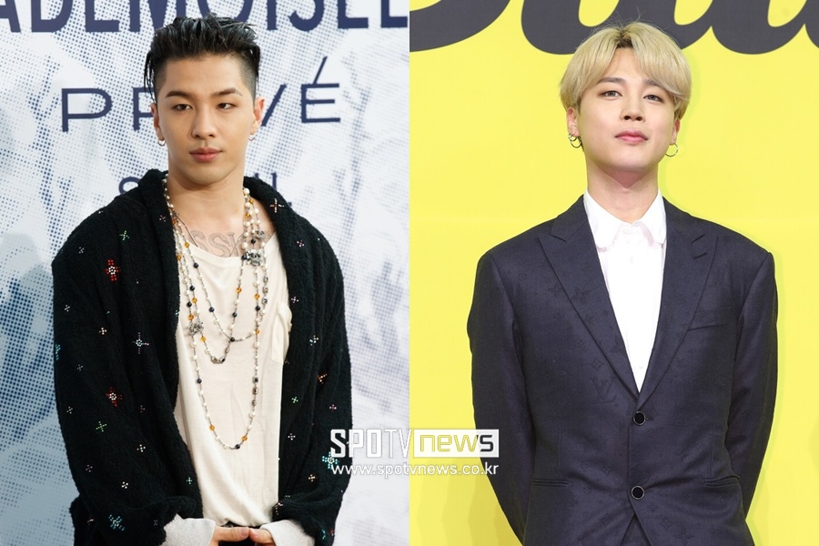▲ 빅뱅 태양, 방탄소년단 지민.  ⓒ곽혜미 기자