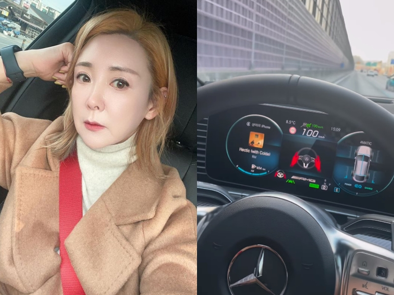 이상아, 핸들 놓고 시속 100km 밟다니…신세계 인증
