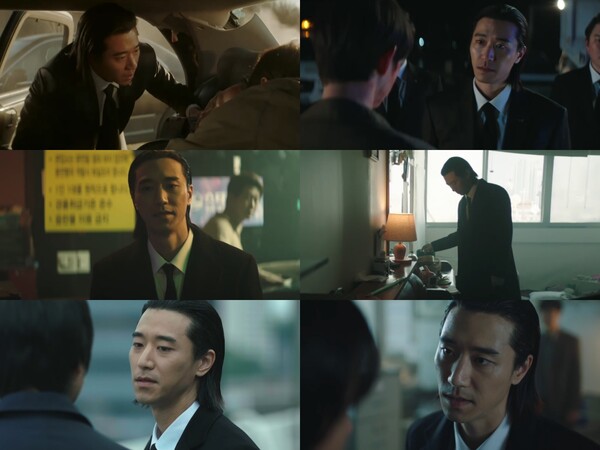 ▲ 11일 방송된 '재벌집 막내아들'에서 존재감을 발휘한 김정우. 방송화면 캡처