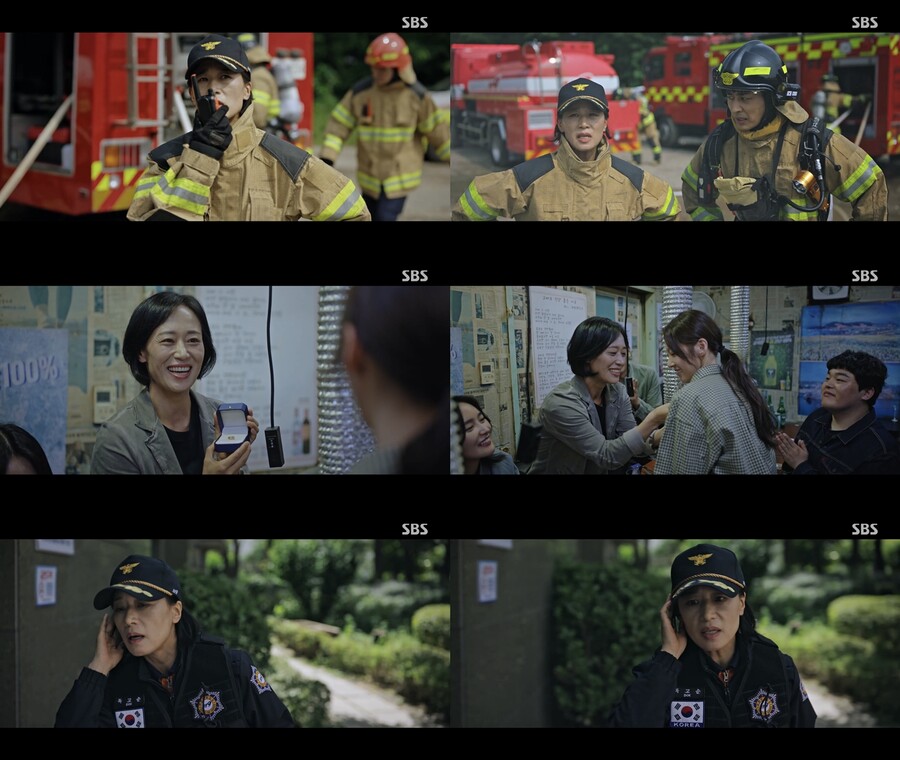 ▲ 우미화. 제공ㅣ소방서 옆 경찰서 방송화면 캡처
