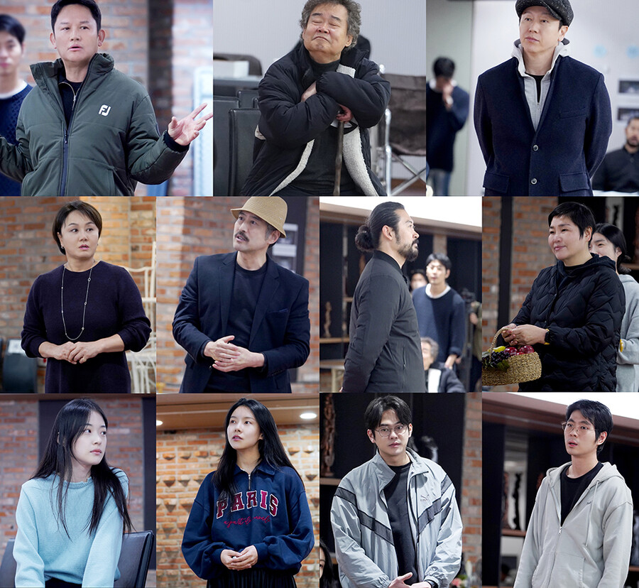 ▲ 연극 '갈매기' 연습 현장. 제공| ㈜아크컴퍼니, VAST엔터테인먼트