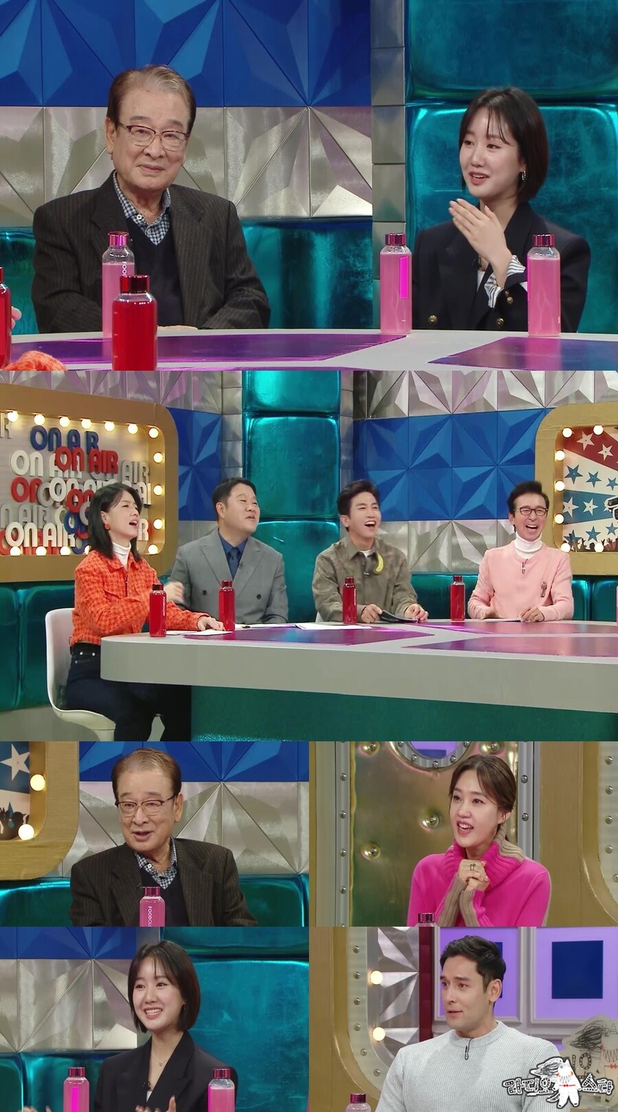 '지붕킥' 이순재·오현경·진지희·줄리엔강, 15년 만에 '라스'서 뭉쳤다…비하인드 대방출