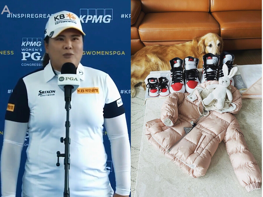 '골프 여제' 박인비, 내년 4월 엄마 된다…결혼 8년만