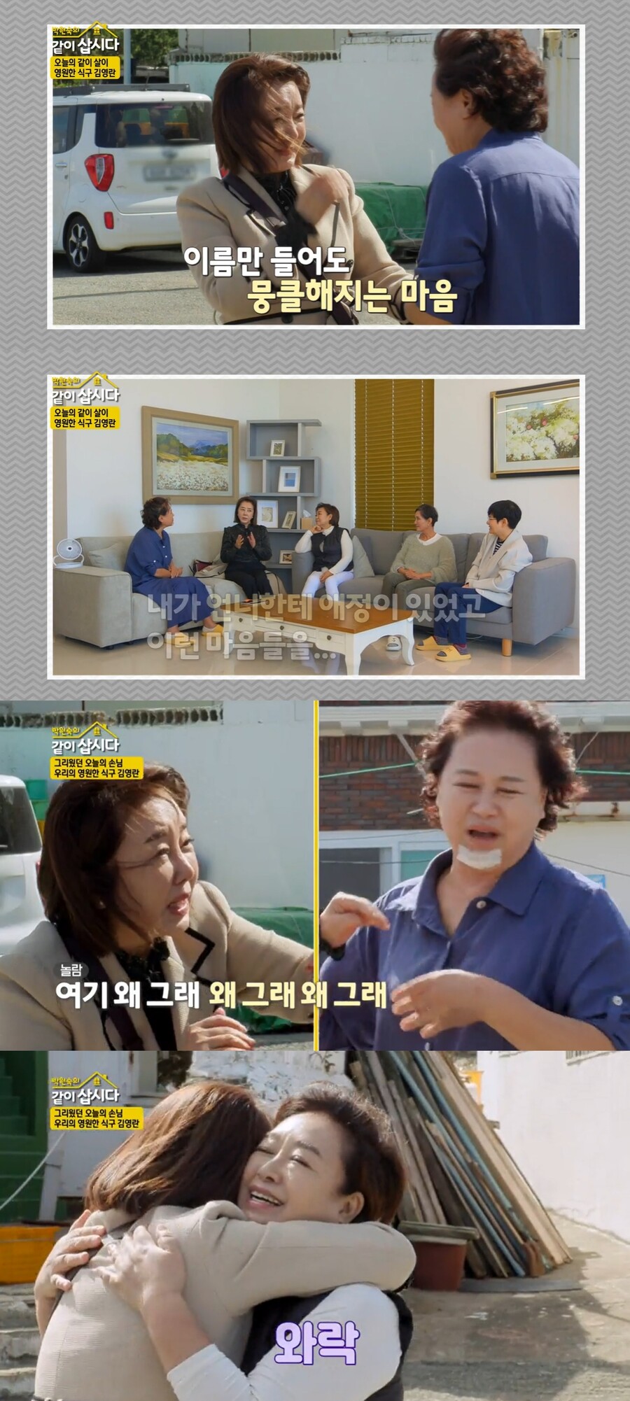 ▲ KBS2 예능프로그램 '박원숙의 같이 삽시다' 방송화면. 출처| KBS