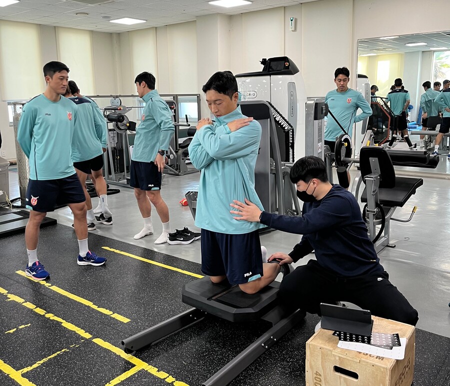 ▲ 제주 유나이티드 '스포츠 사이언스'