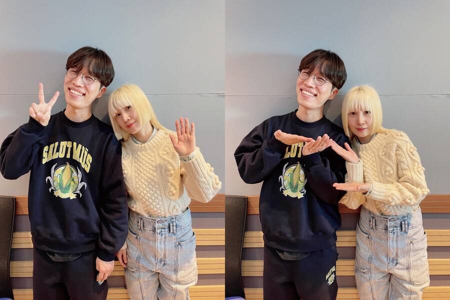 ▲ 고영배(왼쪽), 유미. 제공|MBC FM4U '스포왕 고영배'