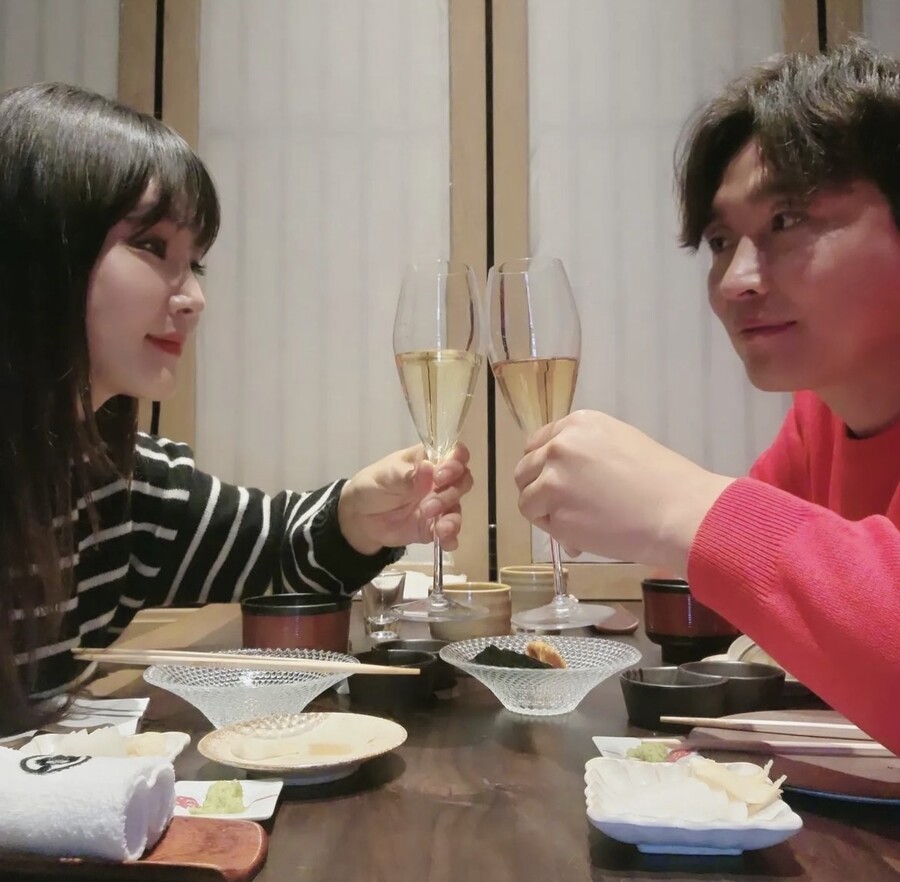 ▲ 이수진(왼쪽), 이동국. 출처ㅣ이수진 인스타그램