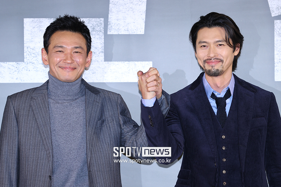 ▲ 황정민 현빈 ⓒ곽혜미 기자