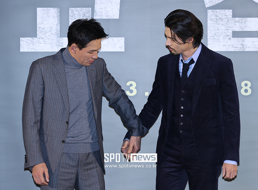 ▲ 황정민 현빈 ⓒ곽혜미 기자