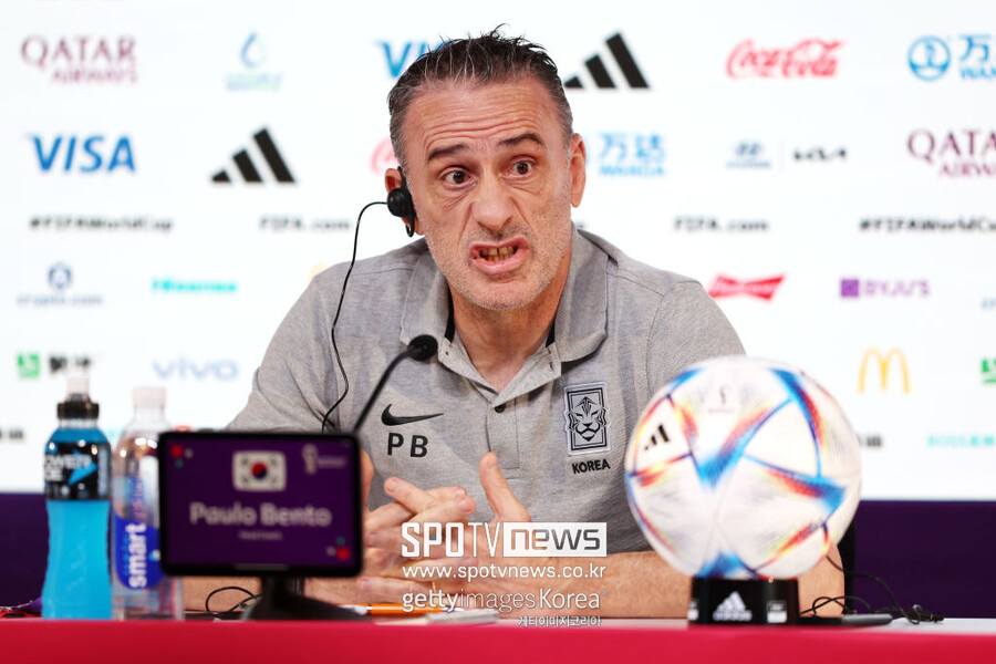 ▲ 벤투 감독은 대한민국을 FIFA랭킹 25위에 올렸다