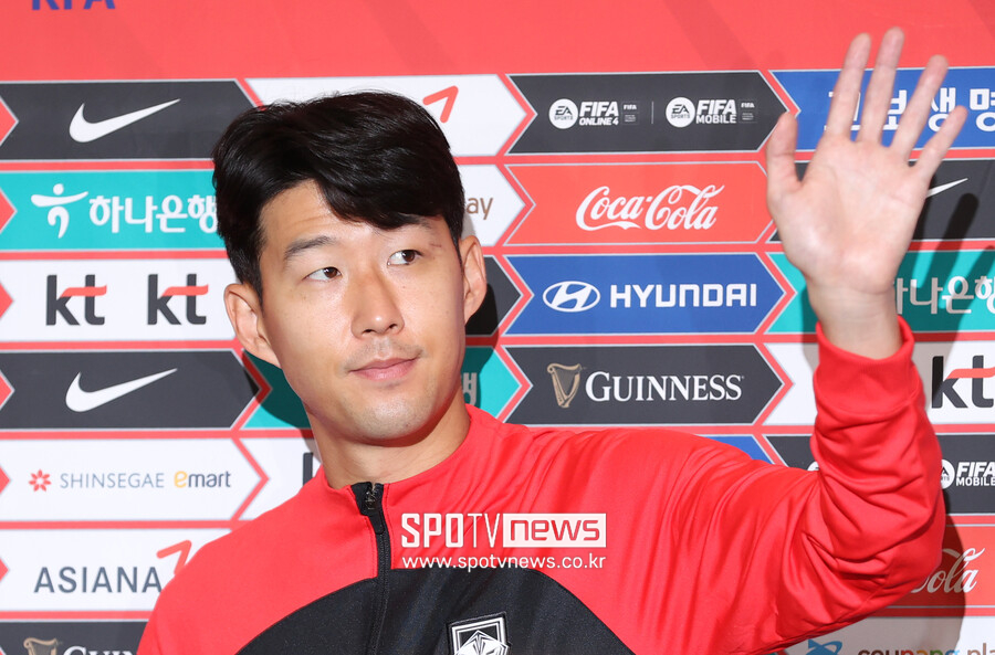 ▲ 축구대표팀 주장 손흥민 ⓒ곽혜미 기자
