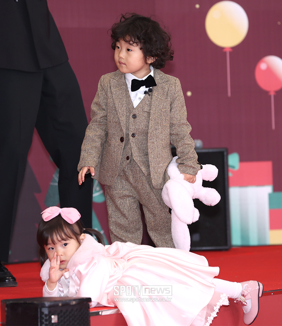 ▲ 김동현 자녀 김단우 김연우 ⓒ곽혜미 기자
