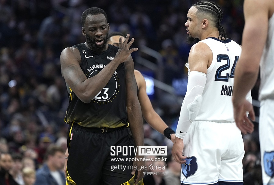 '그린 더블 더블' GSW, 커리 없이도 멤피스 제압