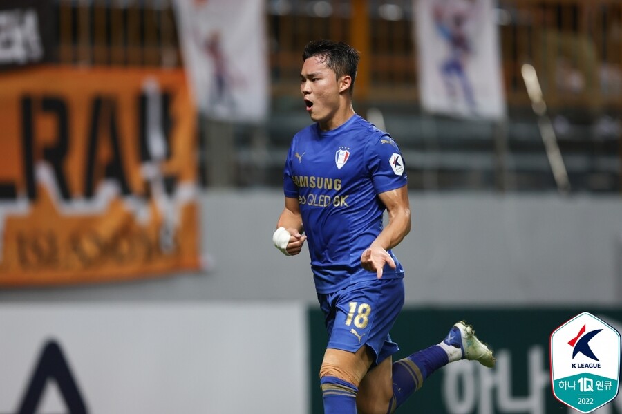 ▲ 오현규(수원삼성) ⓒ한국프로축구연맹