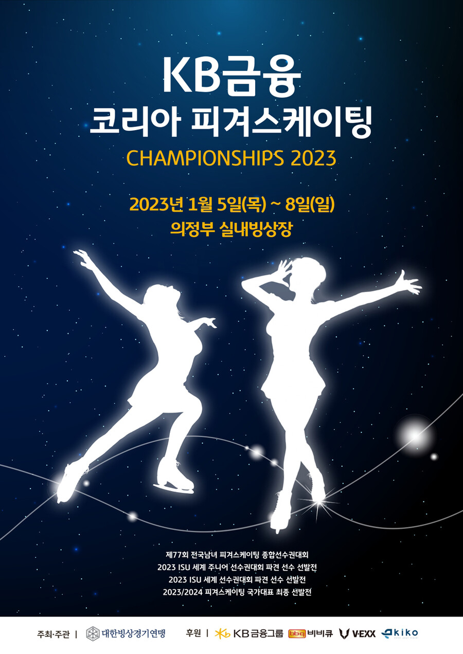 ▲ KB금융 코리아 피겨스케이팅 챔피언십 2023 ⓒ대한빙상경기연맹