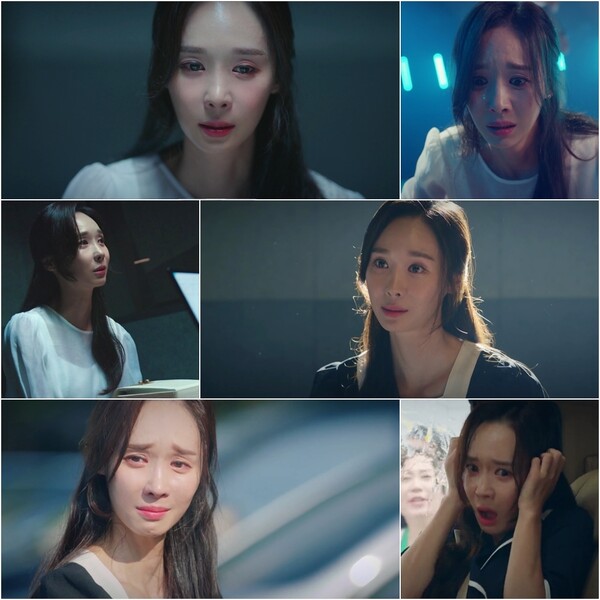 "압도적 열연" '두뇌공조' 한수연, 알코올 중독 아내 역할로 강렬한 인상