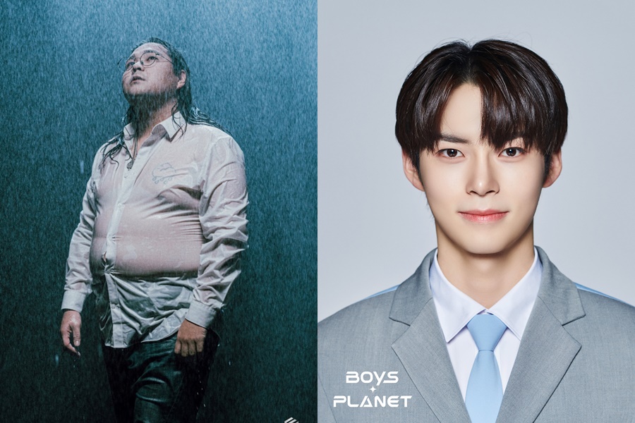 ▲ 웻보이(왼쪽), 성한빈. 출처| 스튜디오 글라이드, '보이즈 플래닛' 공식 SNS