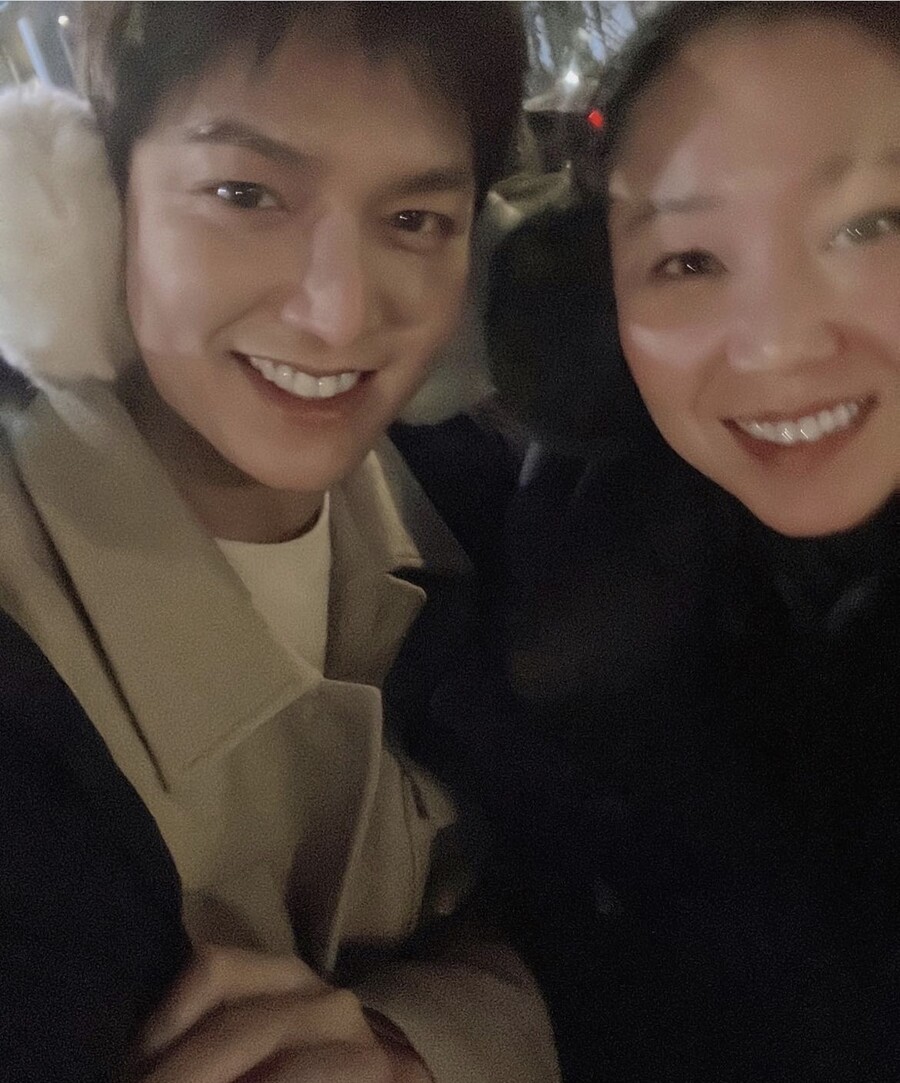 ▲ 이민호(왼쪽), 공효진. 출처ㅣ이민호 SNS