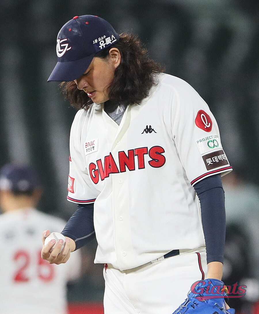 ▲WBC 대표팀에 선발된 김원중. ⓒ롯데 자이언츠