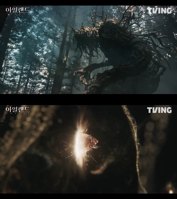 ▲ '아일랜드'의 한 장면. 출처 | 티빙