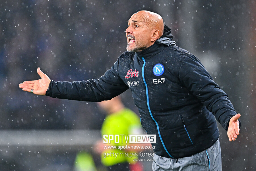 ▲ 나폴리 스팔레티 감독