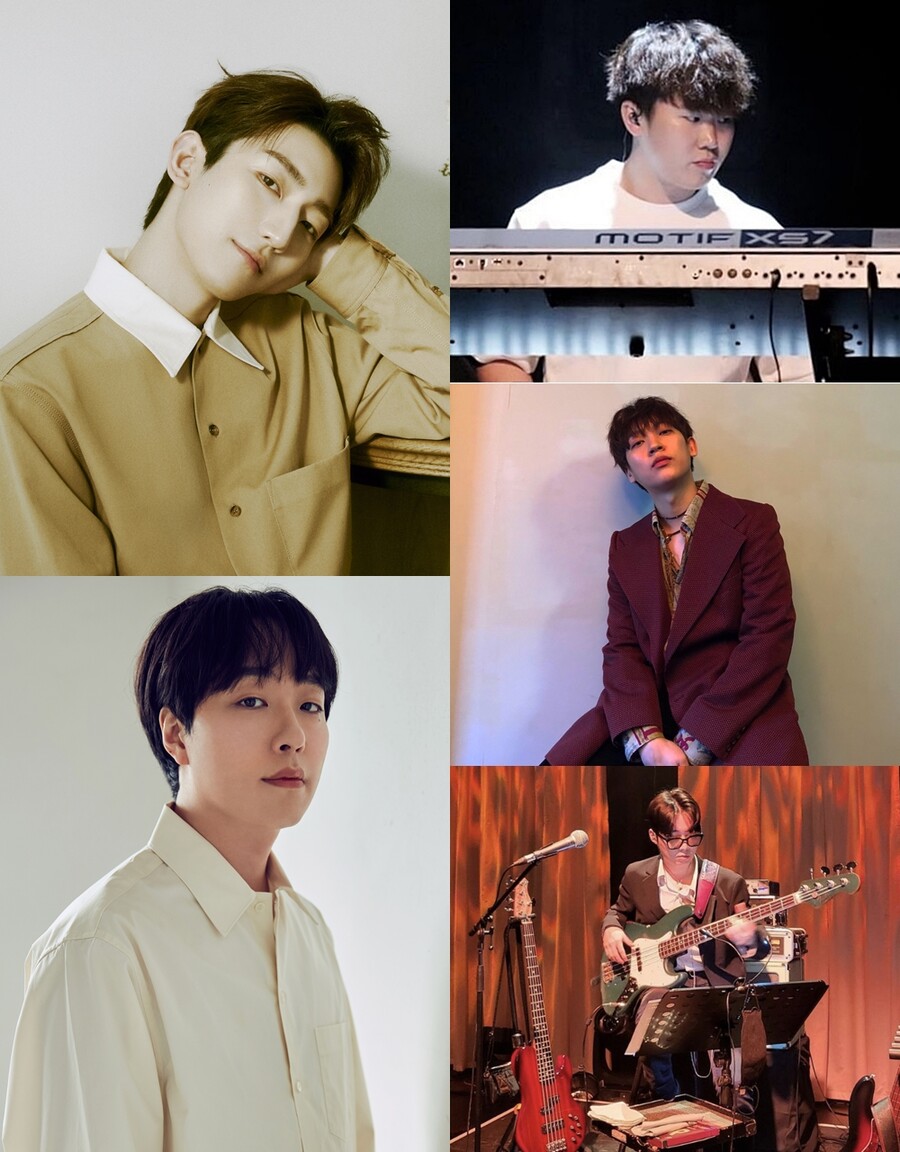 ▲ KBS2 라이브 뮤직 프로젝트 '더 시즌즈-박재범의 드라이브' 멜로망스 정동환부터 소란 이태욱, 박종우, 장원영, 신예찬. 제공| KBS