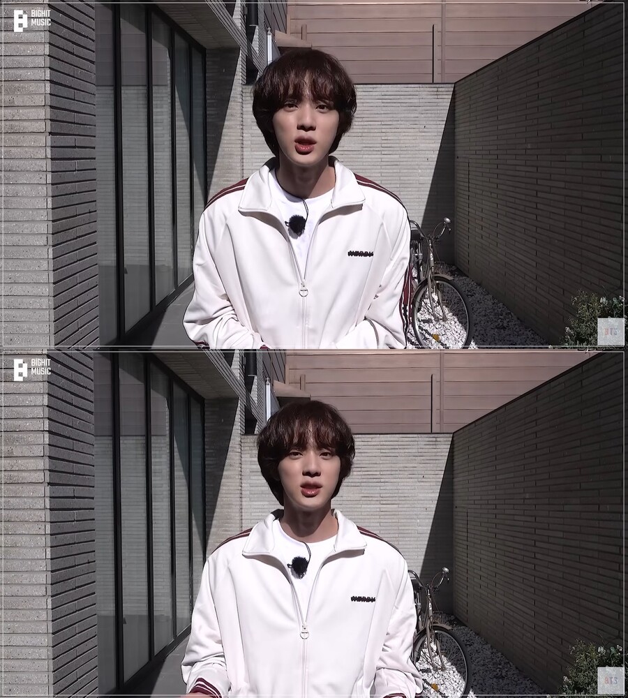 ▲ 방탄소년단 진. 출처| '방탄TV' 캡처
