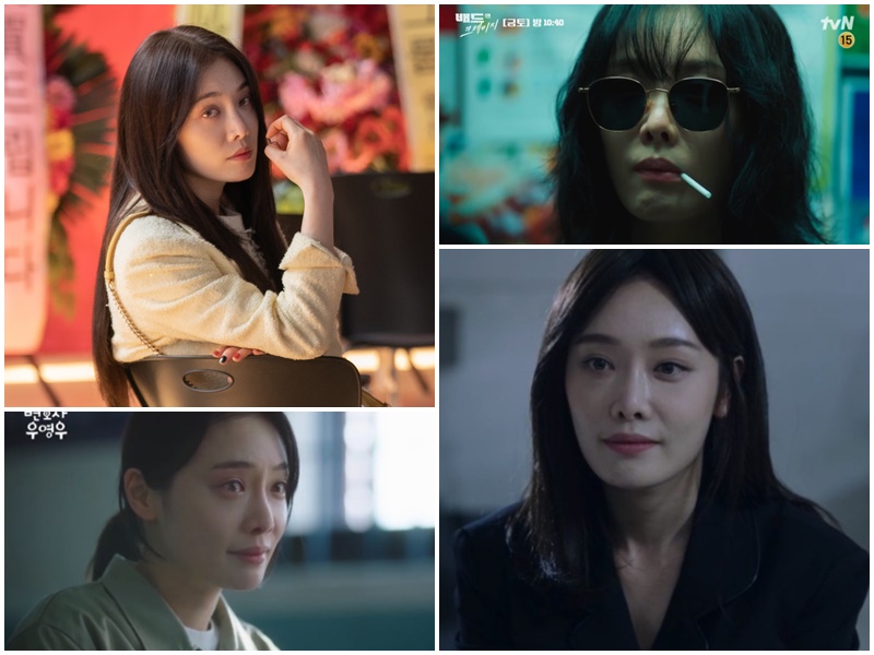 김히어라, '우영우' 계향심부터 '더 글로리' 이사라까지 '장르 초월 변신'