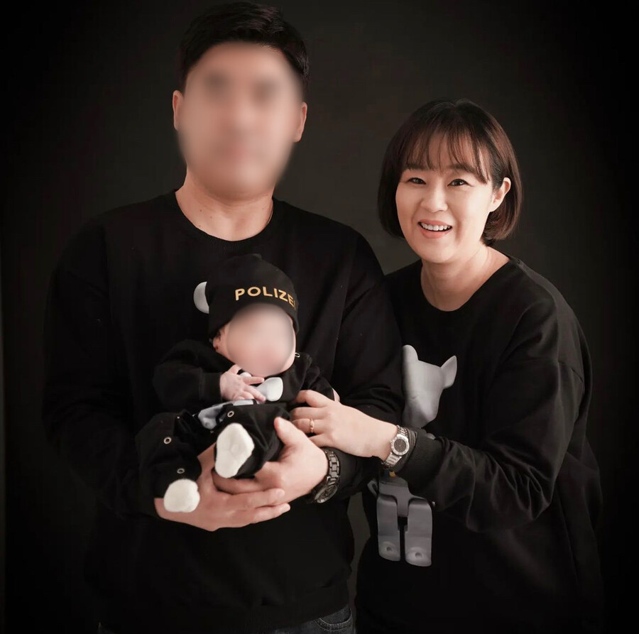 '44세' 이재은, 딸바보 부부 인증…생후 50일 딸 공개 