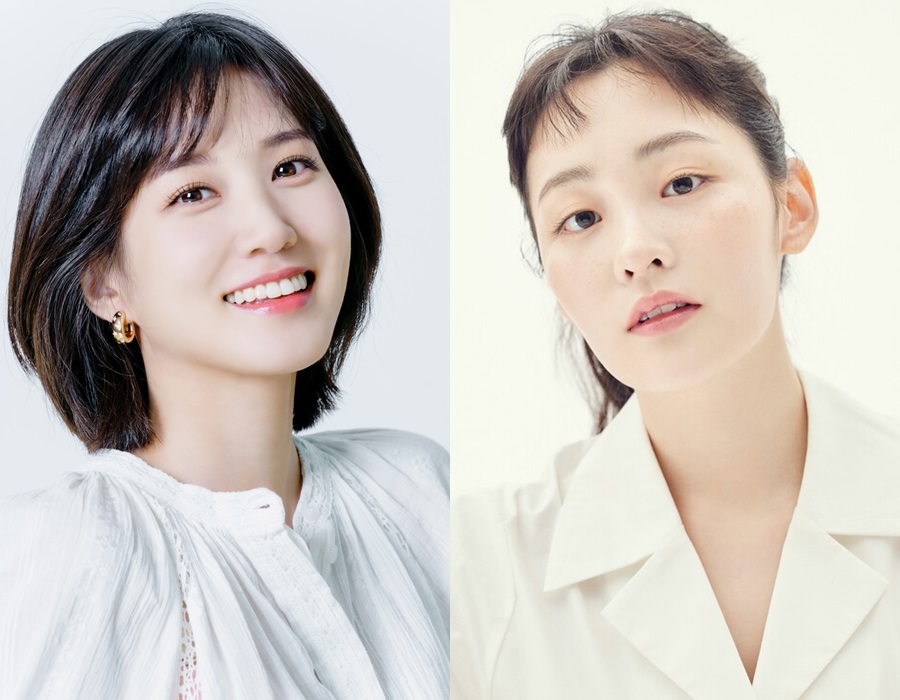 ▲ 박은빈(왼쪽), 김민하. 출처ㅣ나무엑터스, 사람엔터테인먼트