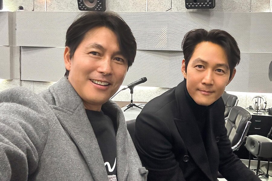 ▲ 정우성(왼쪽), 이정재. 출처ㅣ정우성 인스타그램
