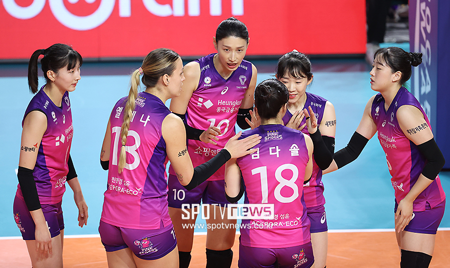▲ 흥국생명 김연경 ㅇ