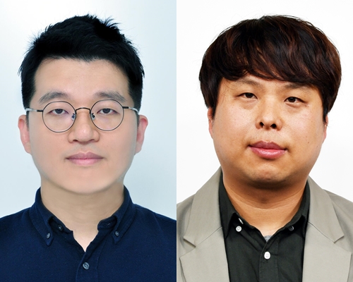 ▲ 배중현 일간스포츠 기자(왼쪽)-김지섭 한국일보 기자 ⓒ한국야구기자회