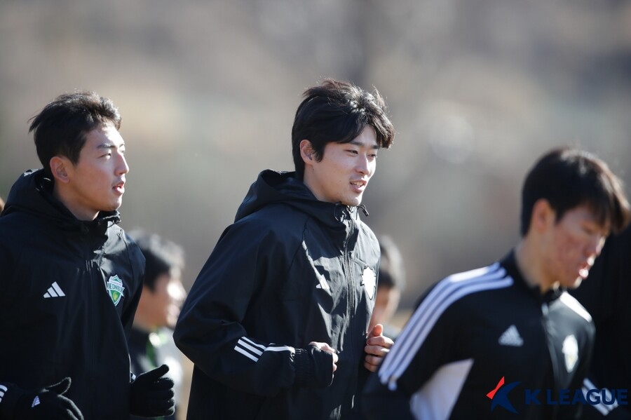 ▲ 전북 현대 중앙 공격수 조규성 ⓒ한국프로축구연맹