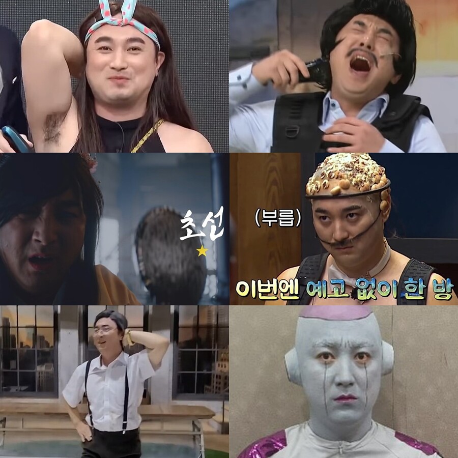 ▲ 출처| '코미디빅리그', '플레이어', '그랑삼국' 영상 캡처