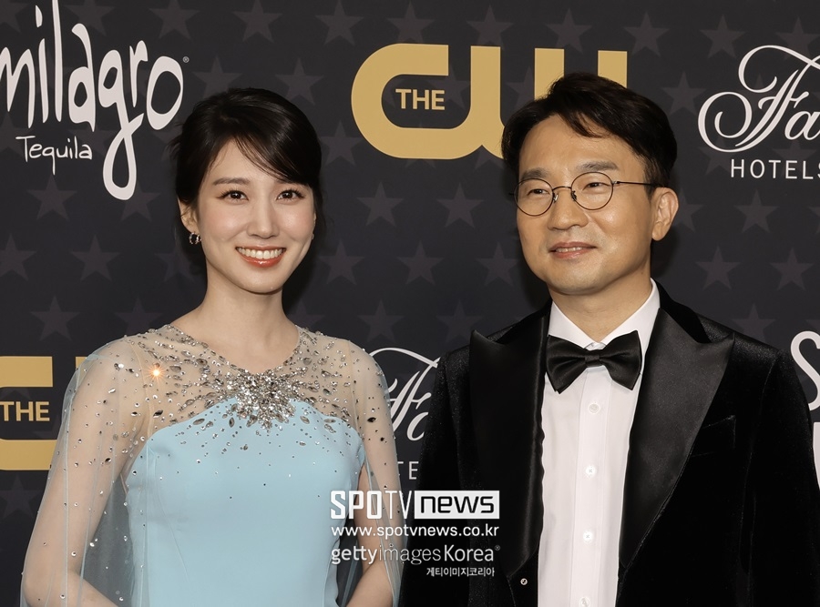 ▲ 박은빈(왼쪽)과 유인식 감독. 출처ㅣ게티이미지코리아