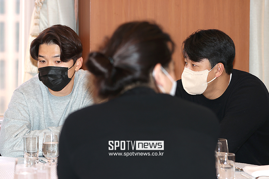 ▲ 박해민 정우영 ⓒ곽혜미 기자