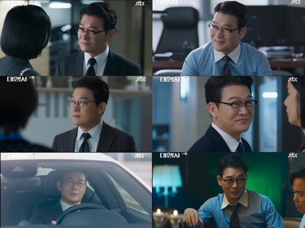▲ '대행사'에서 최창수 역할을 맡은 조성하. 방송화면 캡처