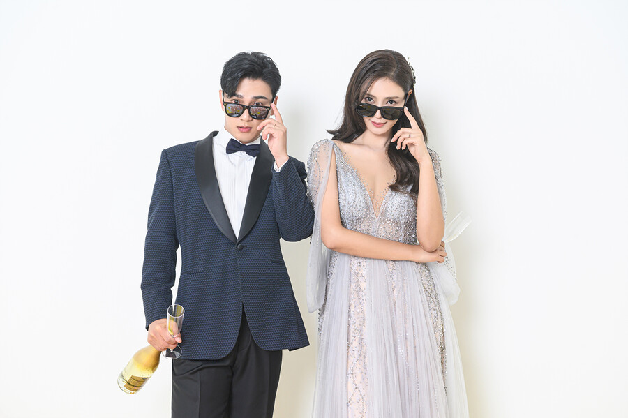 ▲ 윤석현(왼쪽), 정인영. 제공| 디플랜엔터테인먼트