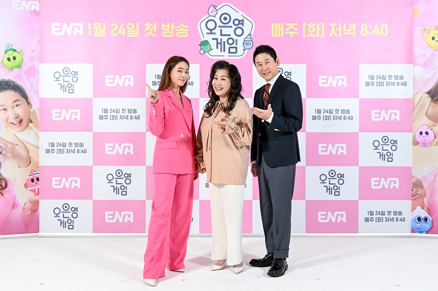 ▲ ENA 새 예능 프로그램 '오은영 게임' 제작발표회에 참석한 이민정, 오은영 박사, 신동엽(왼쪽부터). 제공| ENA